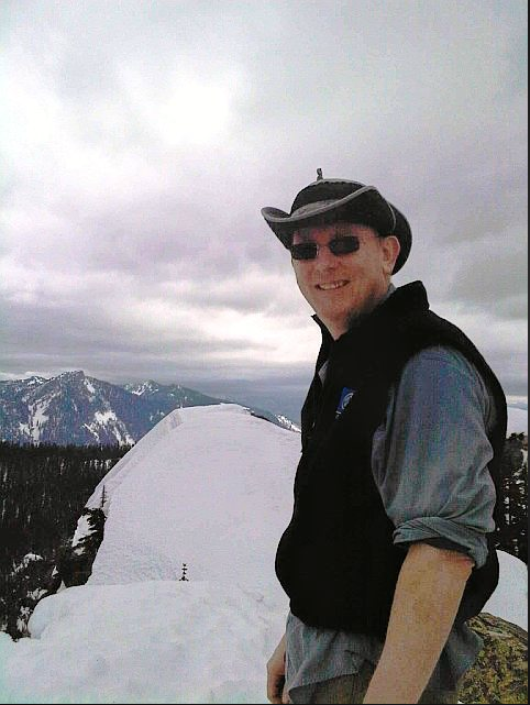 Kaj on the summit